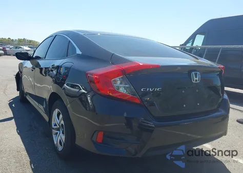 2016 Honda Civic Lx из США, поврежденный, VIN 19XFC2F56GE232345